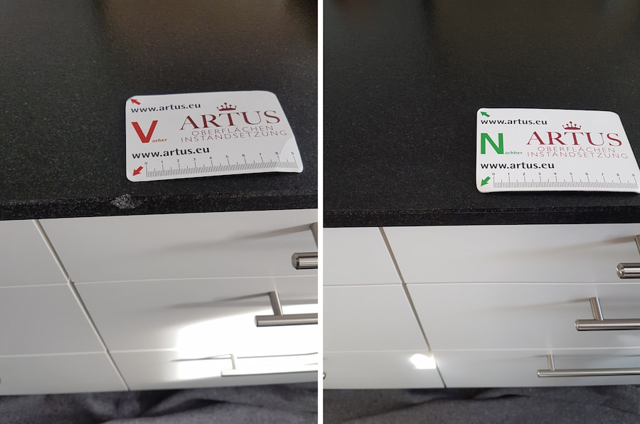 Ausbruch an der Kante